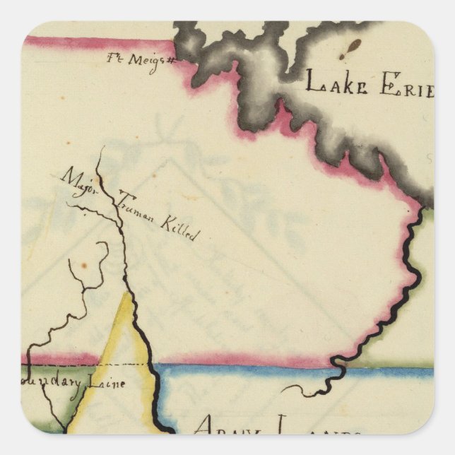 Ohio 8 square sticker (Front)