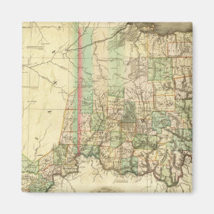 Ohio and Indiana 2 Magnet