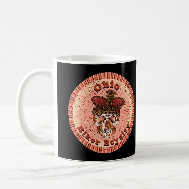 Ohio Biker  Coffee Mug (Left)
