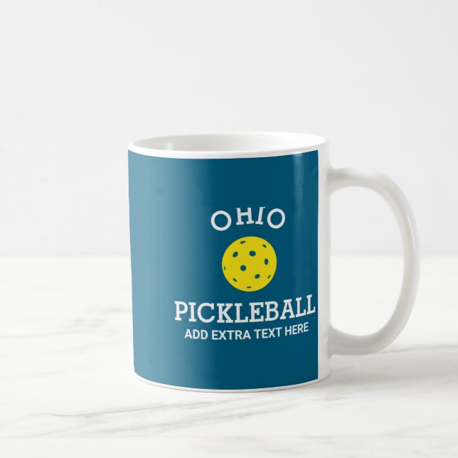 Ohio Ckleball Add Club Partner Name  Coffee Mug (Right)