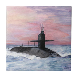 Ohio Class Warriors Ceramic Tile