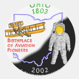 Ohio Classic Round Sticker