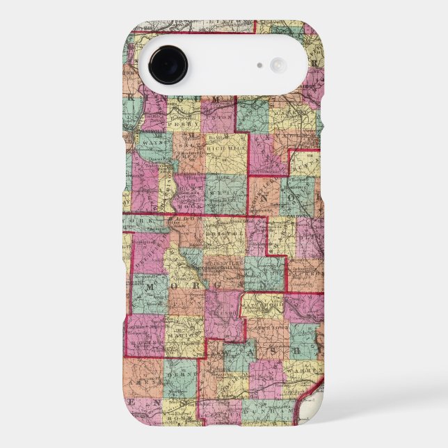 Ohio Counties iPod Touch Case (Back)