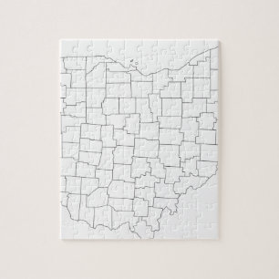 Ohio Counties Jigsaw Puzzle