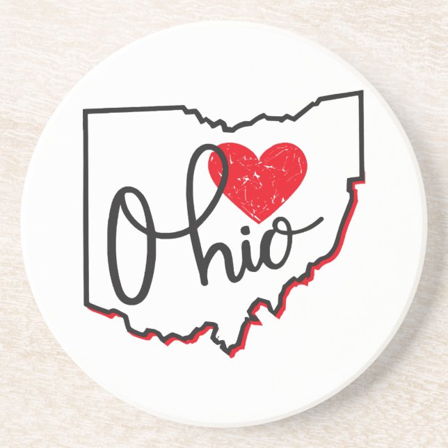Ohio Day Coaster (Front)