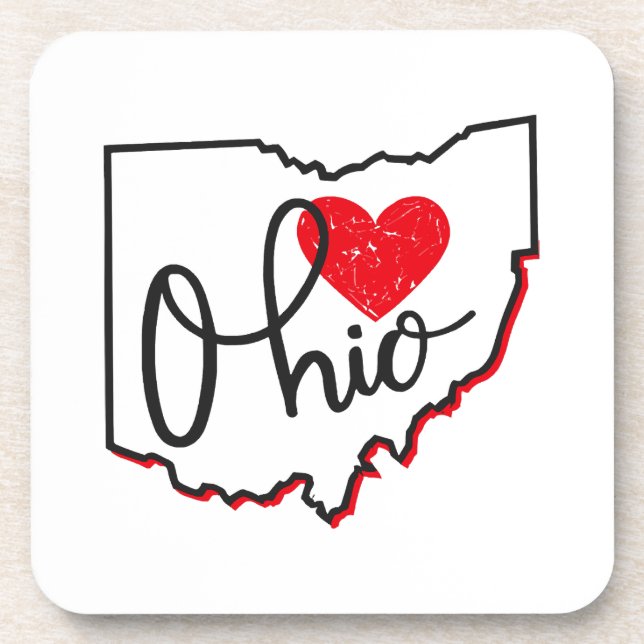 Ohio Day Coaster (Front)