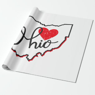Ohio Day Wrapping Paper