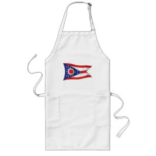 Ohio Flag Apron