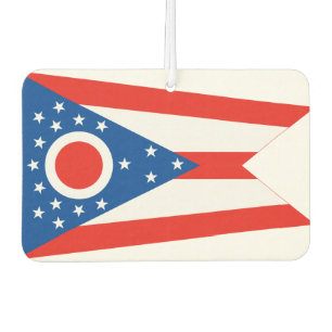 OHIO Flag - Car Air Freshener