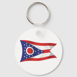 Ohio Flag Keychain