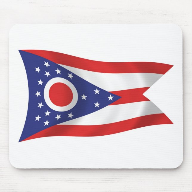 Ohio Flag Mousepad (Front)