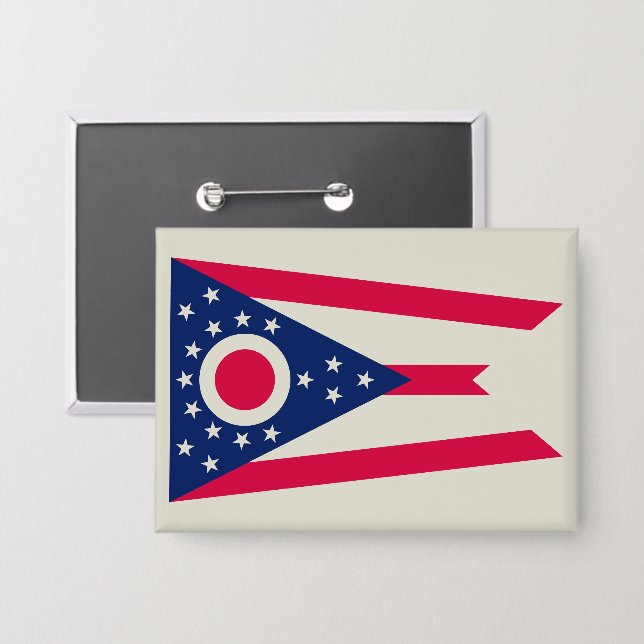 Ohio Flag: The Buckeye State Banner (Front/Back)