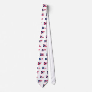 Ohio Flag Tie