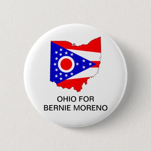 OHIO for BERNIE MORENO SENATE Button (Front)