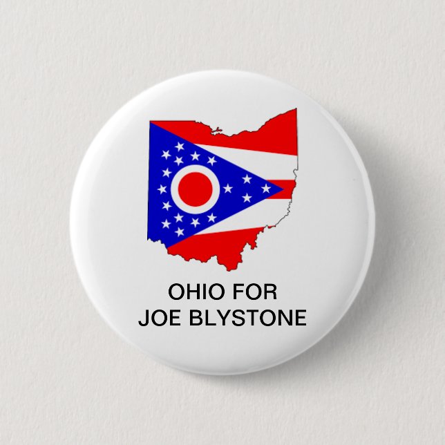 OHIO for Joe Blystone GOVERNOR Button (Front)