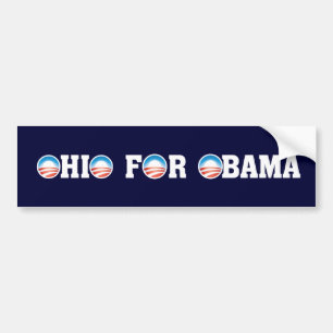 Ohio For Obama Bumper Sticker