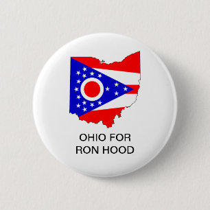 OHIO for Ron Hood GOVERNOR Button