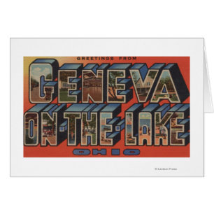 Ohio - Geneva-on-the-Lake - Large Letter Scenes