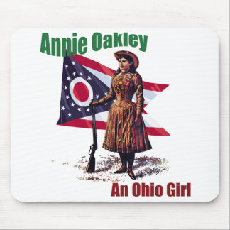 Ohio Girl, Annie Oakley Mouse Pad