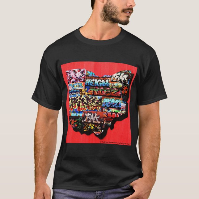 Ohio graffiti t shirt (Front)