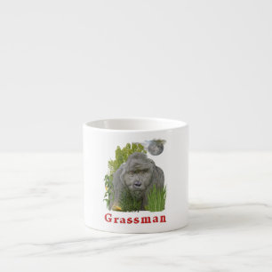 Ohio grass man espresso cup