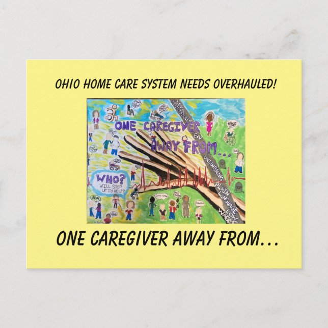 Ohio Home Care Needs Overhaul Postcard (Front)