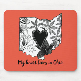 Ohio Illustration Mousepad