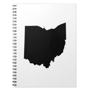 Ohio in Black and White Notebook