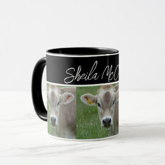 Ohio Jersey Cow Photo Mug