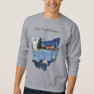 Ohio Lighthouses shirt black lettering