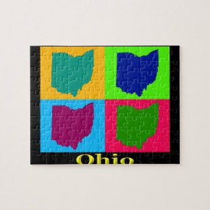 Ohio Map Jigsaw Puzzle
