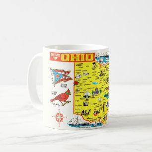 Ohio Map Mug