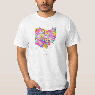 Ohio Map T Shirt