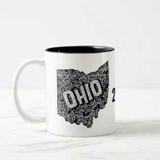 Ohio Music Notes Two-Tone Coffee Mug