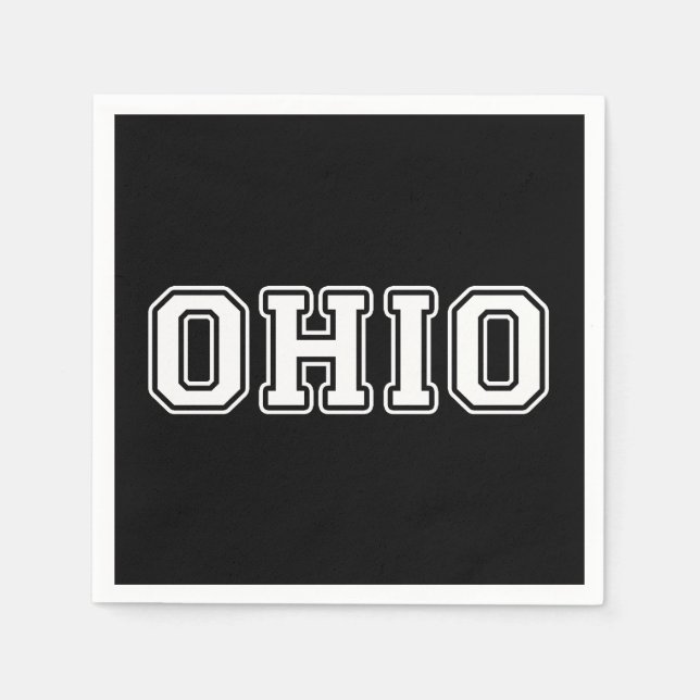 Ohio Napkin (Front)