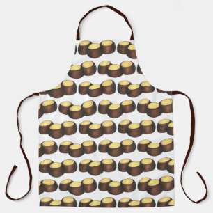 Ohio OH Peanut Butter Buckeye Buck Eye Nut Candy Apron