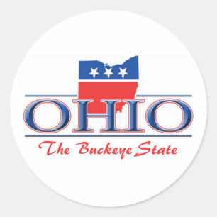 Ohio Patriotic Stickers