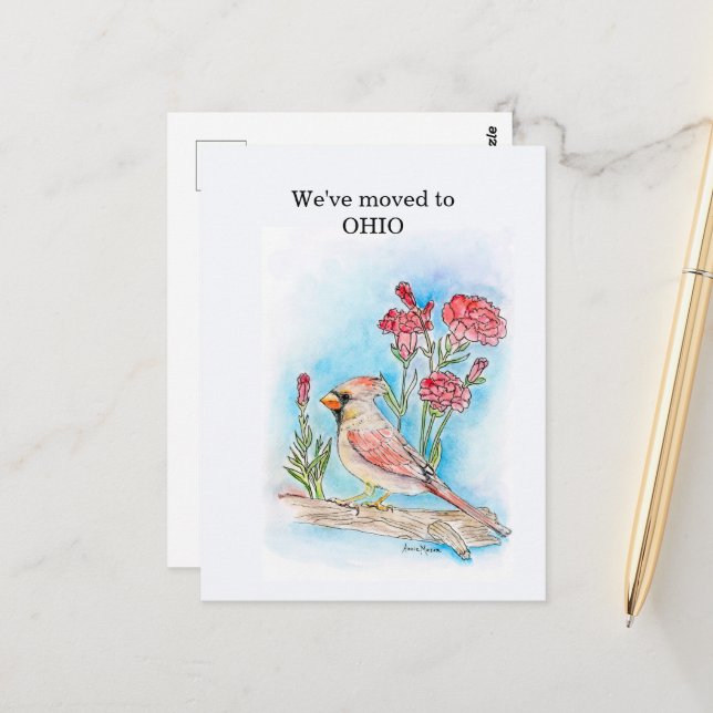 Ohio Postcard (Front/Back In Situ)