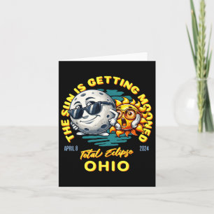 Ohio Solar Eclipse Apr 8 2024 Sun Is Getting Moone Card
