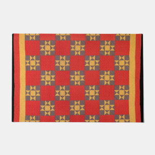 Ohio Star quilt Doormat