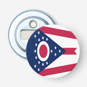 Ohio State Flag Bottle Opener