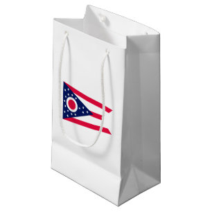 Ohio State Flag Design Small Gift Bag