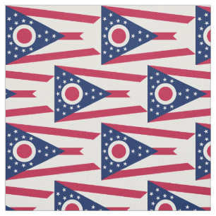 Ohio State Flag Fabric