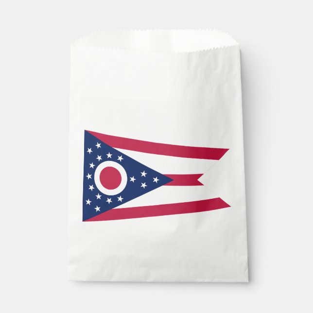 Ohio State Flag Favour Bag (Front)
