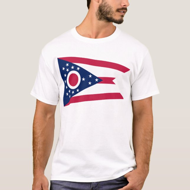 Ohio State Flag T-Shirt (Front)