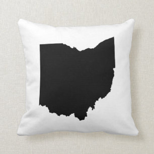 Ohio State Outline Cushion