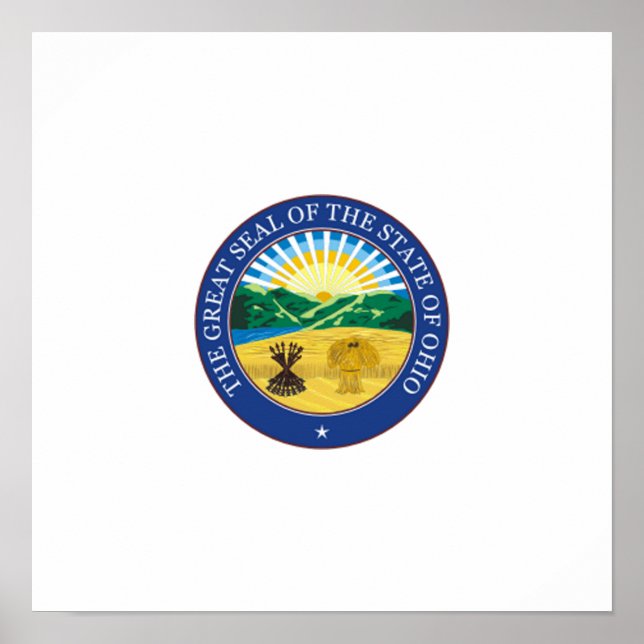 Ohio State Seal Poster (Front)