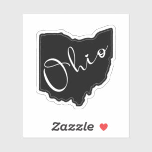 Ohio State Shape Outline - Ohio Map Outline