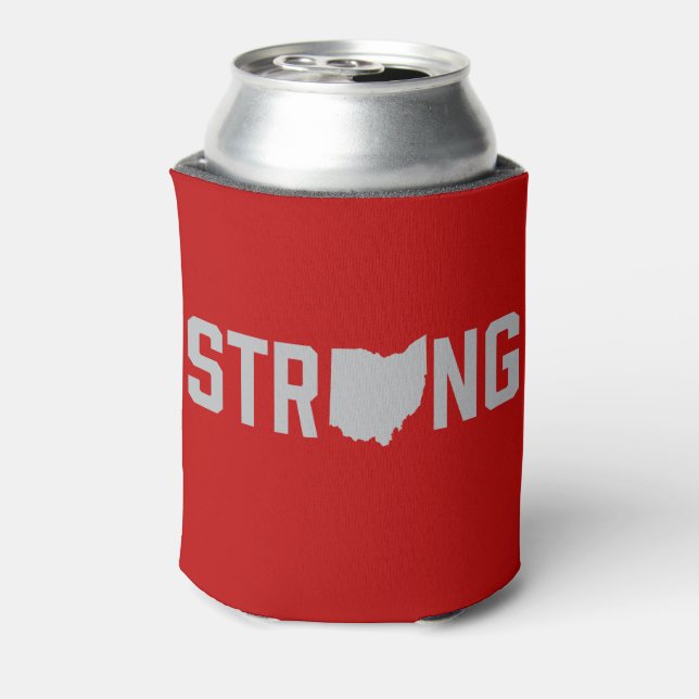 Ohio State Strong Beer Can Coolers (Can Back)
