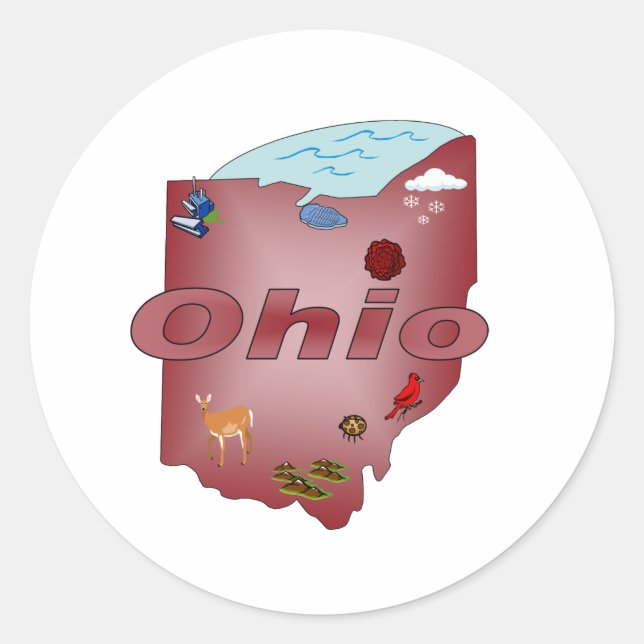 Ohio Sticker (Front)
